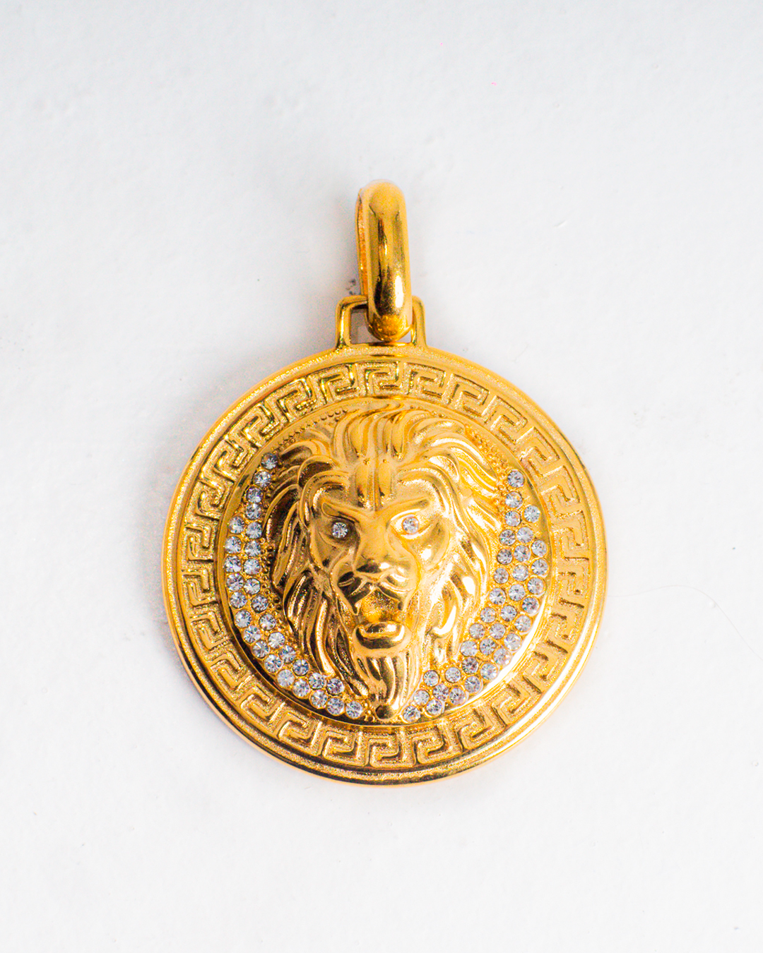 Dije León en Oro Laminado 18K