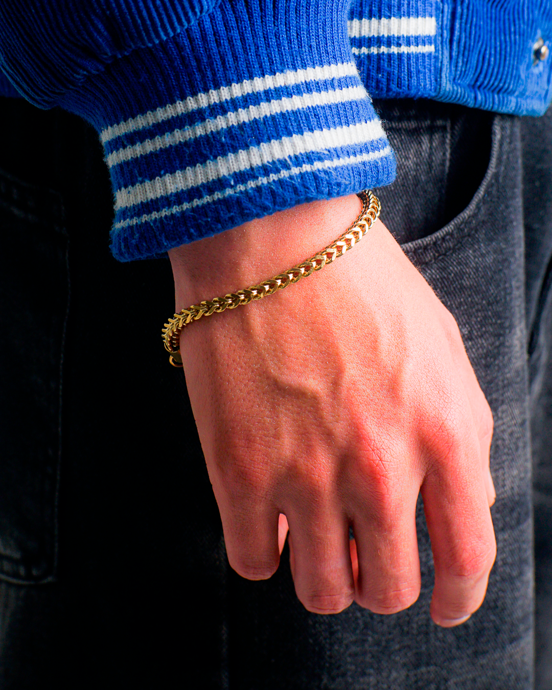 Pulsera Franco-PUL 4MM/20CM
