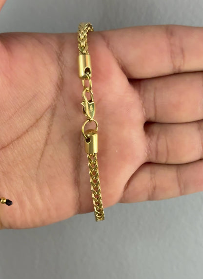 Pulsera Franco-PUL 4MM/20CM