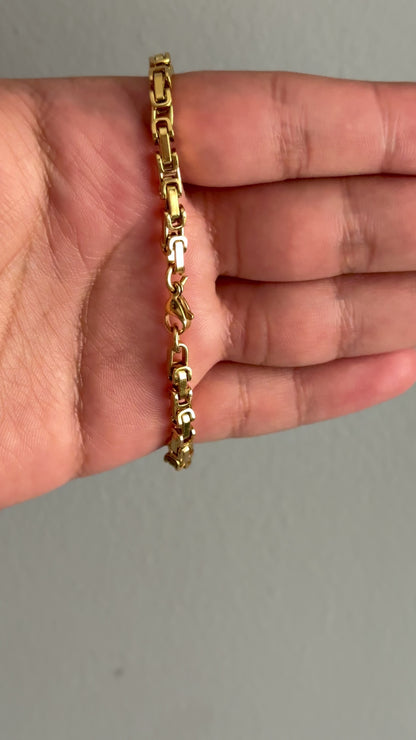 Pulsera Rústica -PUL 4MM/20CM